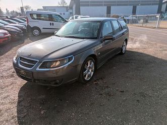 saab 9-5 kombi vector 2.3t 8-fach alufelgen leder klima ohne tüv