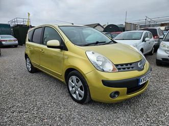 2007 nissan note 1.6 sve auto