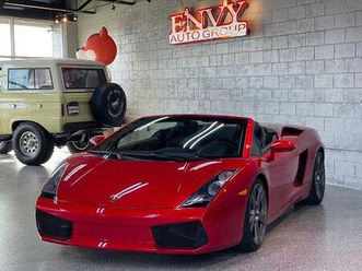 2008 lamborghini gallardo **vik red**rare**