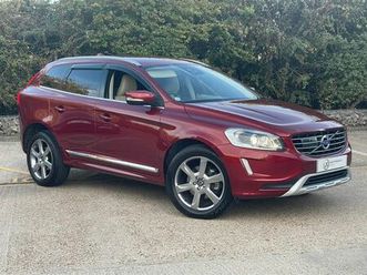 volvo xc60 3.0 t6 - lux nav suv geartronic awd e5 (304 ps) | automatic | sat nav | great colour combo |