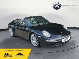 3.8 997 carrera s cabriolet 2dr