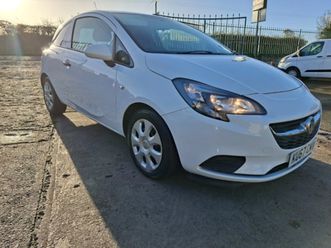 no vat late 2017 vauxhall corsa 1.3 cdti van