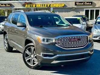used 2019 gmc acadia denali