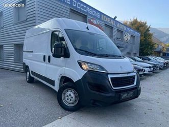 peugeot boxer fg l2h2 2.2 bluehdi 120ch s&s asphalt tva caméra carplay -