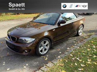 bmw 118i cabrio tempomat usb klima shz pdc