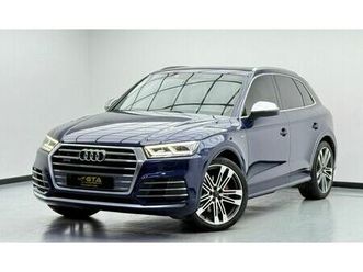 2018 audi sq5 s-line, warranty, full audi service history, excellent condition, gcc