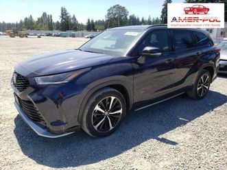 toyota highlander 2021, 3.5l, 4x4, xse, od ubezpieczalni 3.5 benzyna 295km