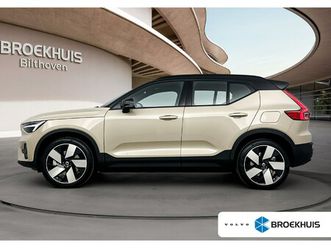 volvo ex40 single motor extended range plus black ed. 82 kwh | pdc + camera | steol + stuurverwarming | 20 inch lm | warmtepomp | apple carplay - android auto