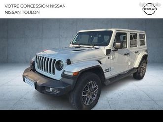 jeep wrangler unlimited 2.0 t 380ch 4xe 80th anniversary command-trac