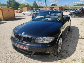 bmw série 1 cabriolet 2.0 120 d 175 luxe bva