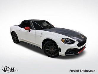 used 2020 fiat 124 spider abarth w/ convenience group sheboygan wi 53081