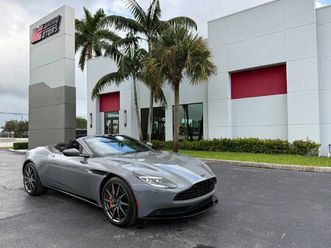 used 2021 aston martin db11 volante west palm beach fl 33409