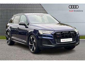 2023 audi sq7 4.0 tfsi black edition