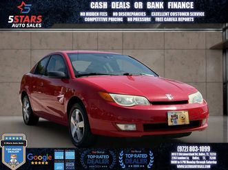 used 2007 saturn ion level 3 dallas tx 75233