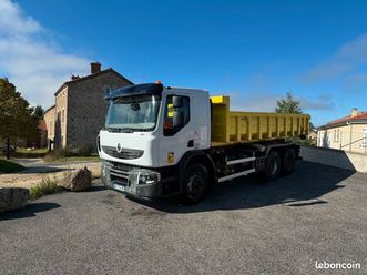 camion benne 6x4 ampliroll