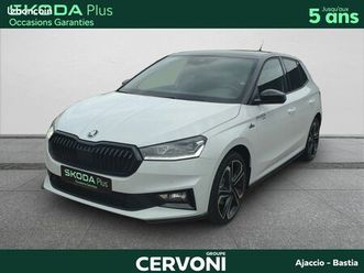 skoda fabia 1.0 tsi 116 ch evo 2 dsg7 monte-carlo