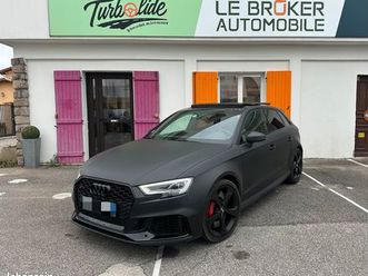 audi rs3 sportback – 2.5 tfsi 400ch quattro s-tronic 7 – sport & élégance