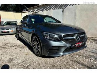 mercedes classe c cabriolet 1.5 200 185 amg line 9g-tronic bva
