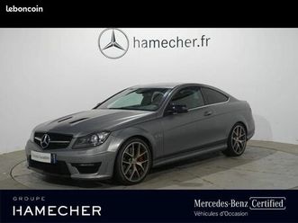 mercedes-benz classe c coupé 63 amg edition 507 speedshift mct