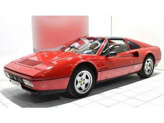 1987 ferrari 328 rouge manuel, 5 vitesses conduite à gauc...
