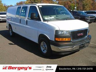 2019 gmc savana 2500 work van