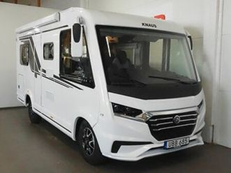 knaus van i 550 mf cykelställ markis 4 bäddar