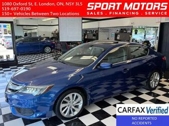 2016 acura ilx premium+new tires+adaptive cruise+clean carfax