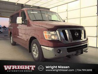 2017 nissan nv passenger nv3500 hd sl v8