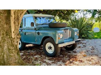 1983 land rover series 3 bleu automatique, 5 vitesses con...
