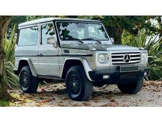 2003 mercedes g class gris automatique, 5 vitesses condui...