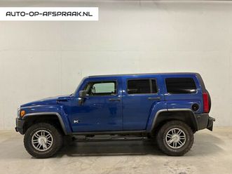 hummer h3 - grijskenteken 4x4 airco trekhaak lpg-g3 jl audio