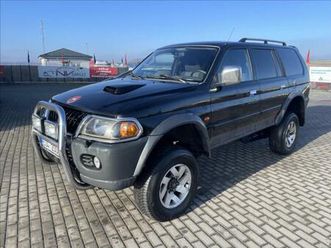 mitsubishi pajero sport 2,5 td 85kw 4x4 tažné eko uhra