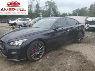 infiniti q50 red sport 400 2023 3.0l 3.0 benzyna 400km