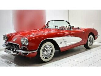 1960 chevrolet corvette c1 cabriolet a vendre