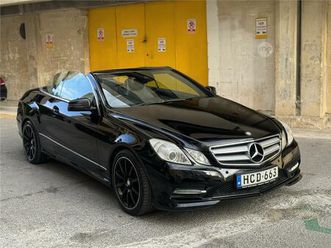 mercedes e 350 cdi amg sport convertable