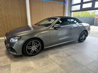 ② mercedes e 200 cabrio 20000 km !! amg pack — mercedes-benz — 2ememain