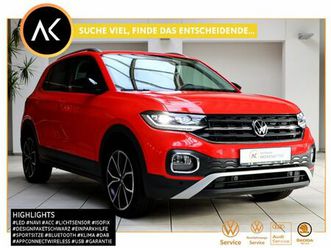 volkswagen t-cross 1.0 tsi style dsg 110ps-led navi acc lm