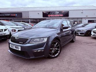 2017 skoda octavia 2.0 tdi vrs dsg euro 6 (start/stop) 5dr estate diesel automatic