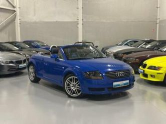 ② audi tt 1.8i turbo 20v roadster | nogaro blue | leder | ... — audi — 2ememain