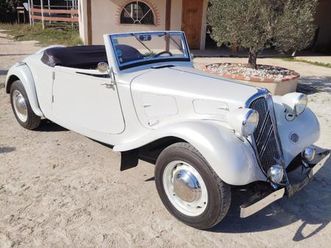 citroen traction 11 bl cabriolet - 1937