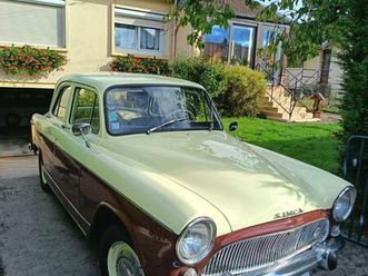 simca aronde p 60 montlhéry - 1962