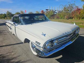 chevrolet impala cabriolet 348 ci tri - 1960
