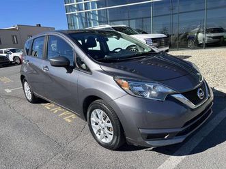 nissan versa note 2018 s cvt