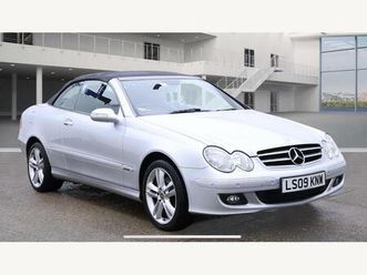 1.8 clk200 kompressor avantgarde cabriolet 2dr