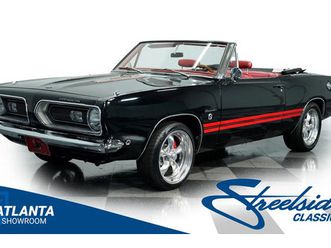 1968 plymouth barracuda formula s tribute convertible