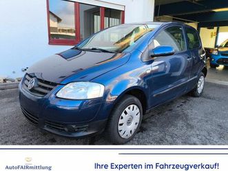 volkswagen fox 1.2/schibedach/1.hand/tüv+insp neu/org. km/