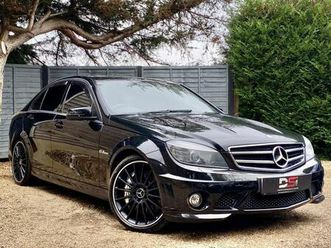 2010 mercedes-benz c class 6.3 c63 v8 amg saloon 4dr petrol g-tronic euro 5 (457 ps) saloon petro...