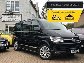 2019 volkswagen caravelle 2.0bitdi executive bmt (199ps)(eu6dt)