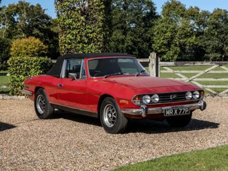 triumph stag 'barn find'