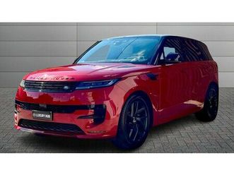 2023 land rover range rover sport rouge automatique, 7+ v...